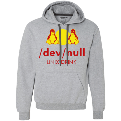 Sweatshirts Sport Grey / Small Dev null Premium Fleece Hoodie