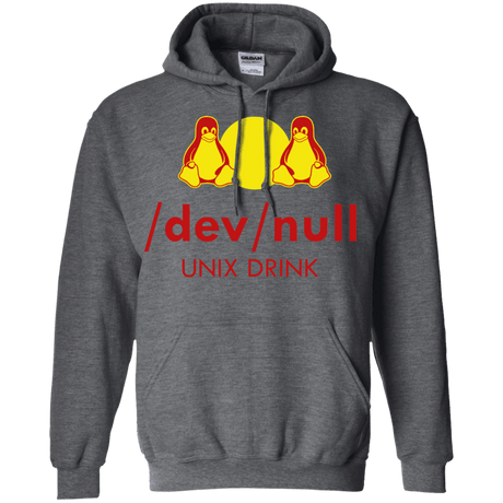 Sweatshirts Dark Heather / Small Dev null Pullover Hoodie
