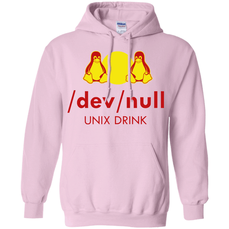 Sweatshirts Light Pink / Small Dev null Pullover Hoodie