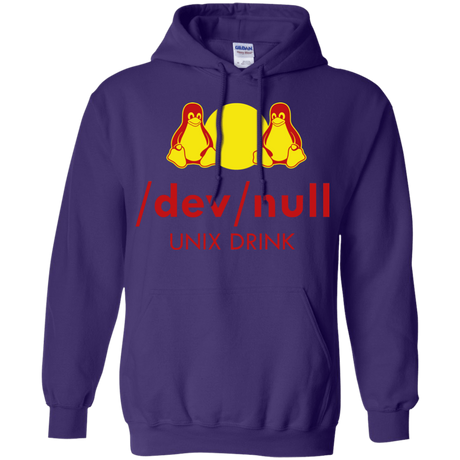Sweatshirts Purple / Small Dev null Pullover Hoodie