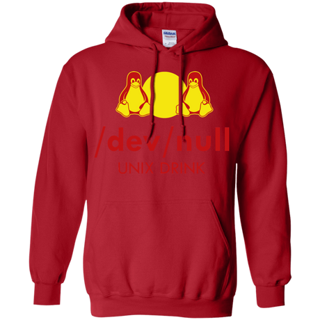 Sweatshirts Red / Small Dev null Pullover Hoodie
