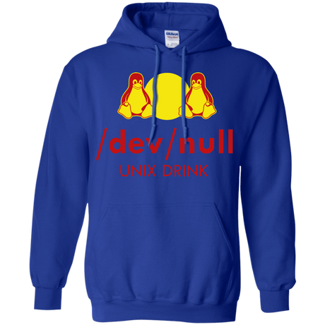 Sweatshirts Royal / Small Dev null Pullover Hoodie