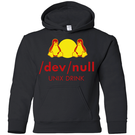 Sweatshirts Black / YS Dev null Youth Hoodie