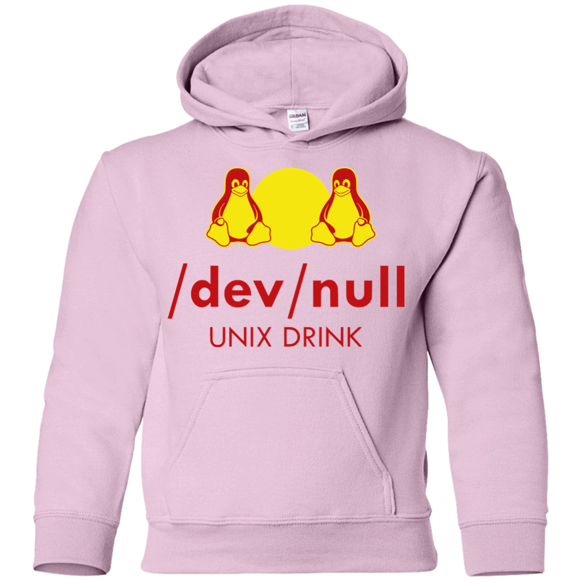 Sweatshirts Light Pink / YS Dev null Youth Hoodie