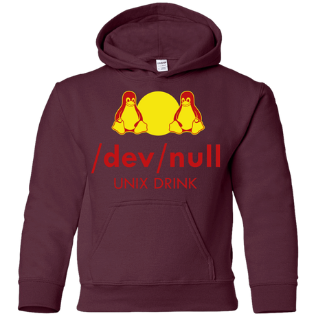Sweatshirts Maroon / YS Dev null Youth Hoodie