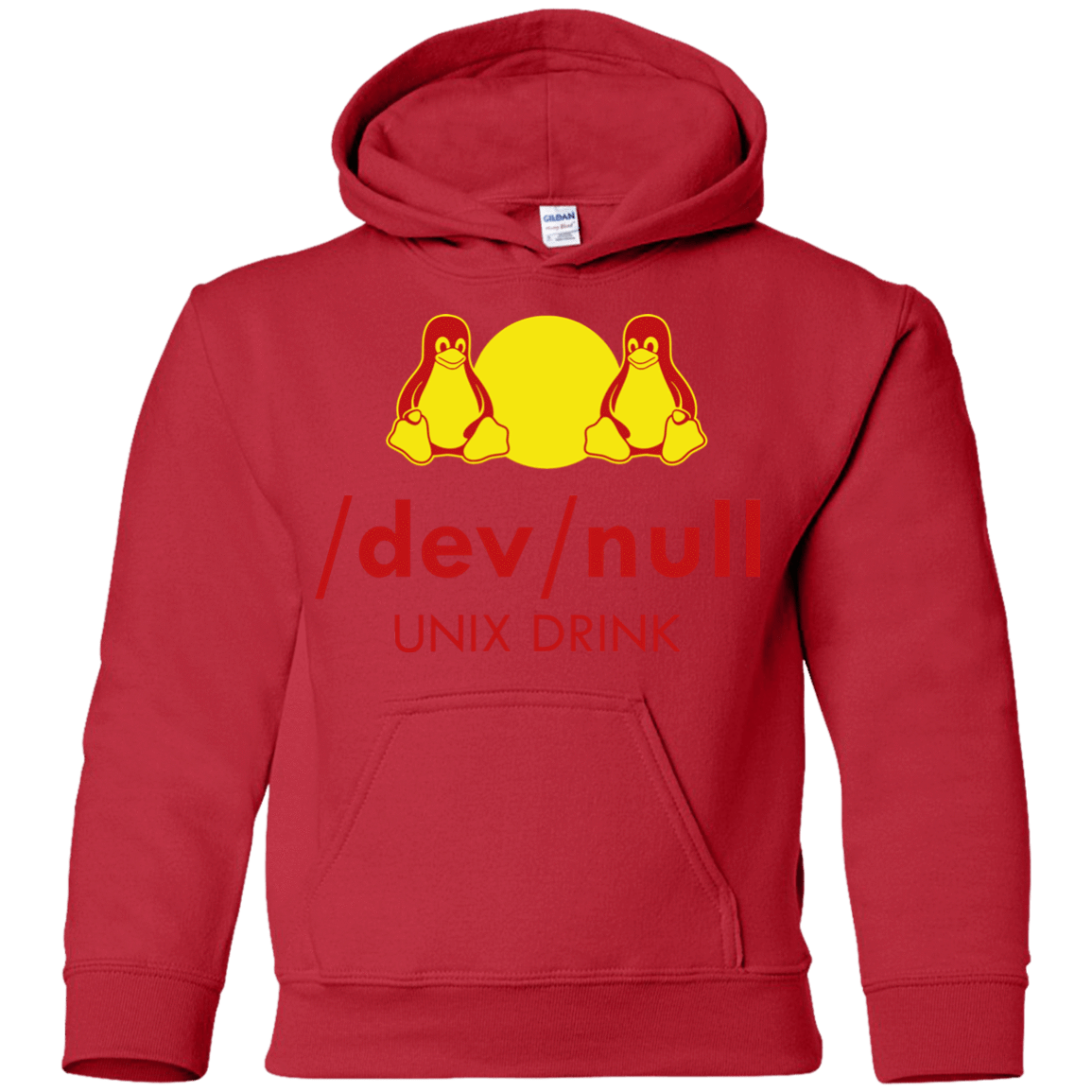Sweatshirts Red / YS Dev null Youth Hoodie