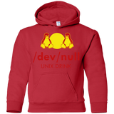 Sweatshirts Red / YS Dev null Youth Hoodie