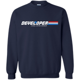 Sweatshirts Navy / Small Developer - A Real Coffee Drinker Crewneck Sweatshirt