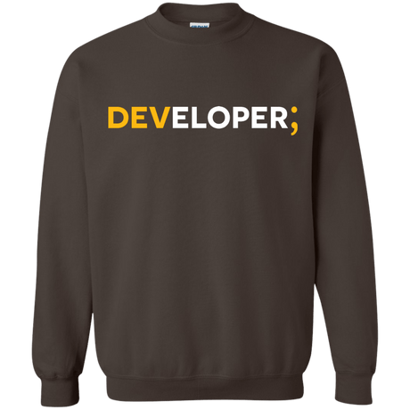 Sweatshirts Dark Chocolate / Small Developer Crewneck Sweatshirt