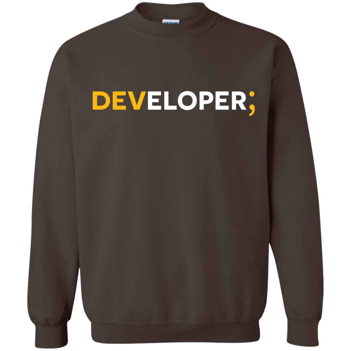 Sweatshirts Dark Chocolate / Small Developer Crewneck Sweatshirt