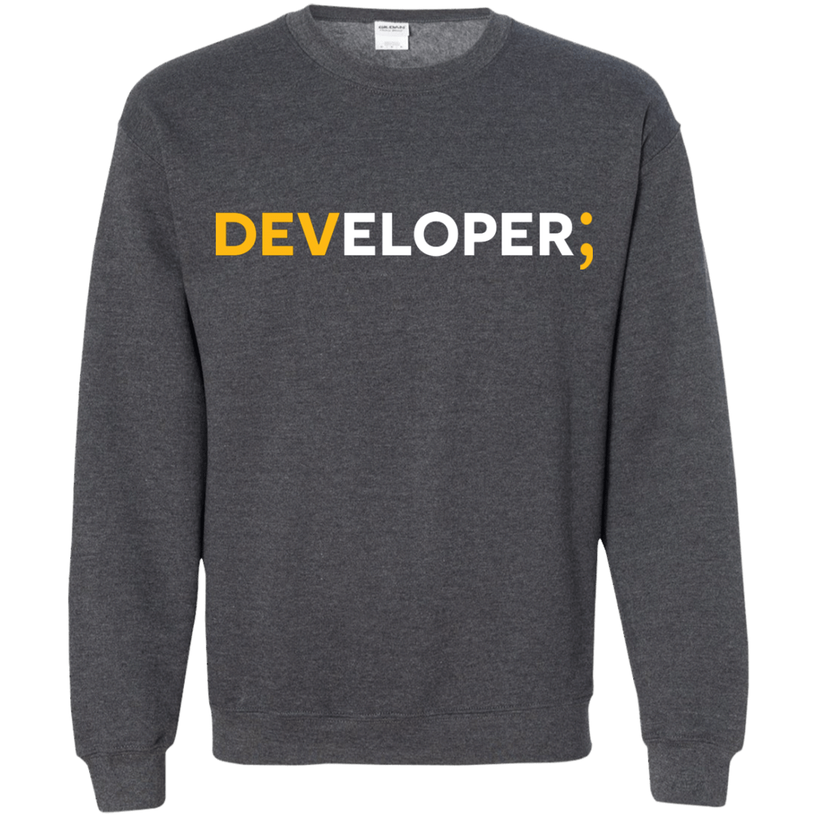 Sweatshirts Dark Heather / Small Developer Crewneck Sweatshirt