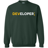 Sweatshirts Forest Green / Small Developer Crewneck Sweatshirt