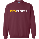 Sweatshirts Maroon / Small Developer Crewneck Sweatshirt