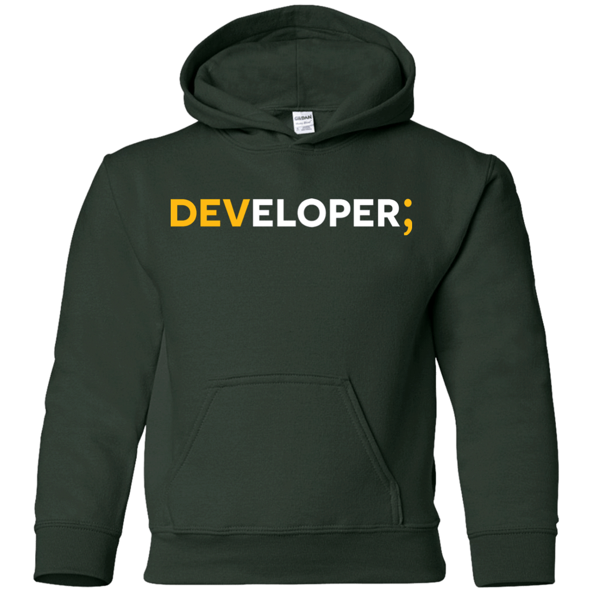 Sweatshirts Forest Green / YS Developer Youth Hoodie