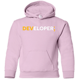 Sweatshirts Light Pink / YS Developer Youth Hoodie