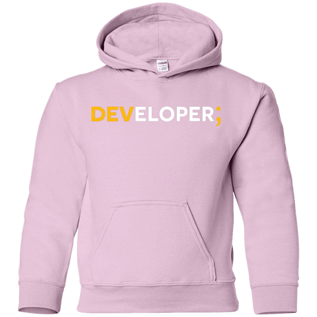 Sweatshirts Light Pink / YS Developer Youth Hoodie