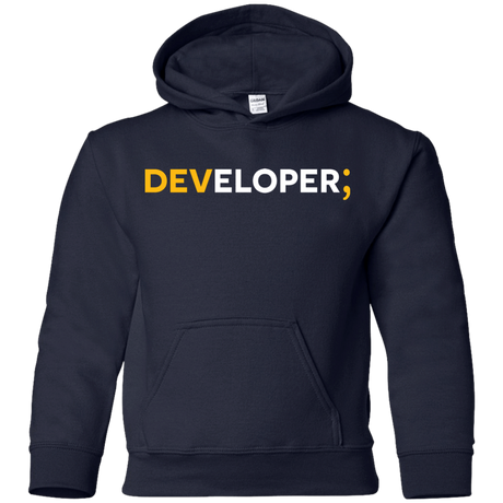 Sweatshirts Navy / YS Developer Youth Hoodie