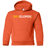 Sweatshirts Orange / YS Developer Youth Hoodie