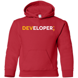 Sweatshirts Red / YS Developer Youth Hoodie