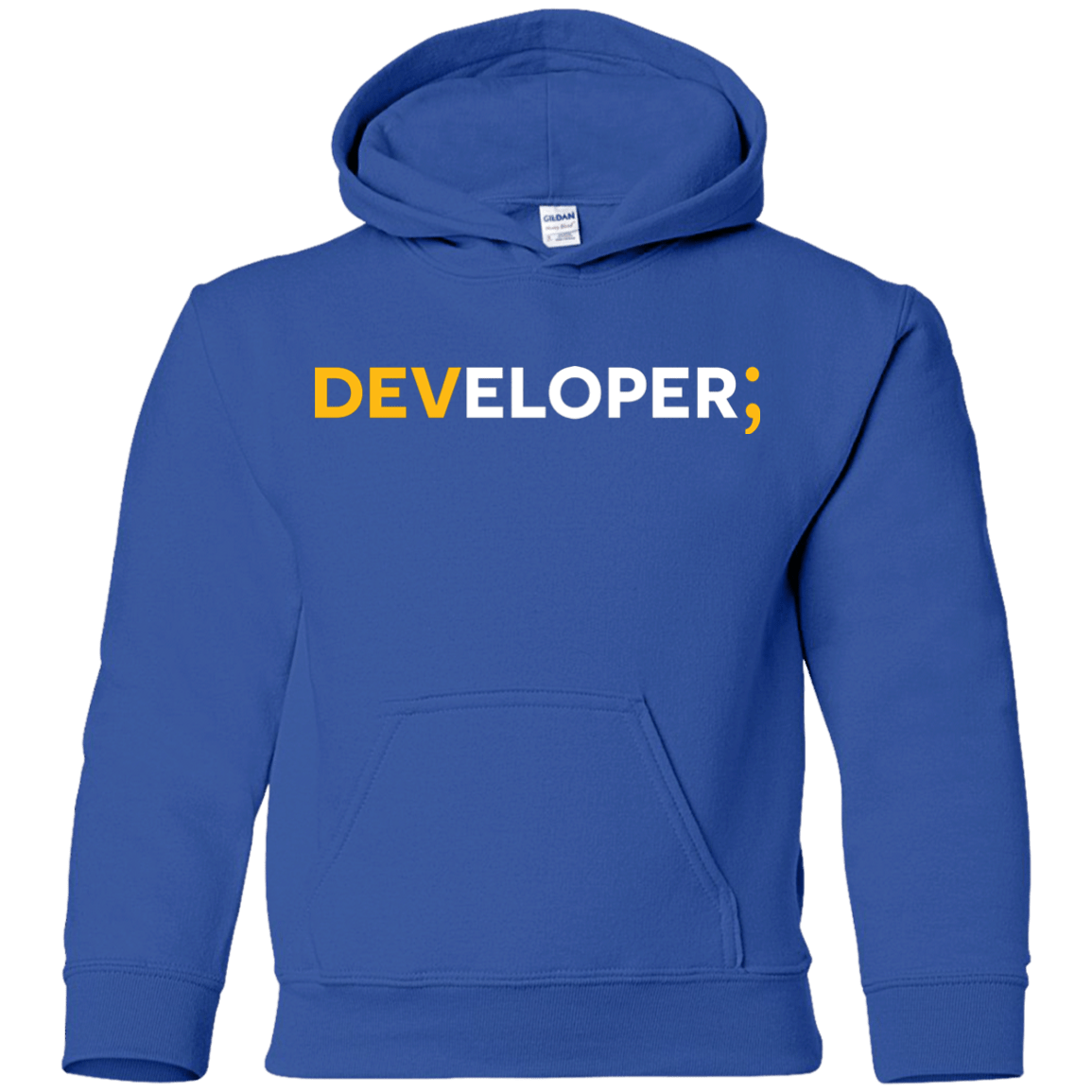 Sweatshirts Royal / YS Developer Youth Hoodie