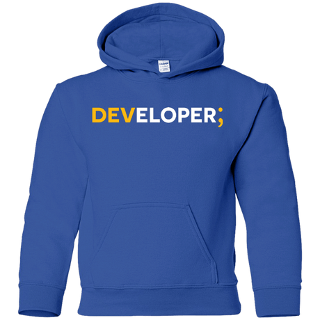Sweatshirts Royal / YS Developer Youth Hoodie