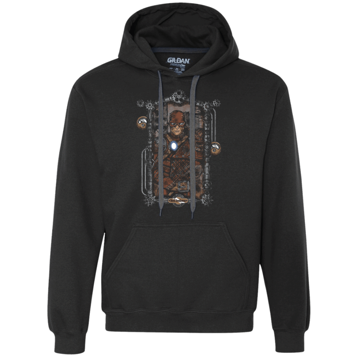 Sweatshirts Black / Small Devil Gentleman Premium Fleece Hoodie