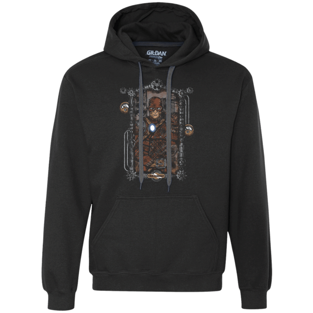 Sweatshirts Black / Small Devil Gentleman Premium Fleece Hoodie