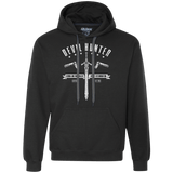 Sweatshirts Black / Small Devil hunter Premium Fleece Hoodie