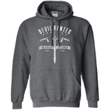 Sweatshirts Dark Heather / Small Devil hunter Pullover Hoodie