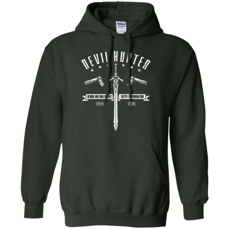 Sweatshirts Forest Green / Small Devil hunter Pullover Hoodie