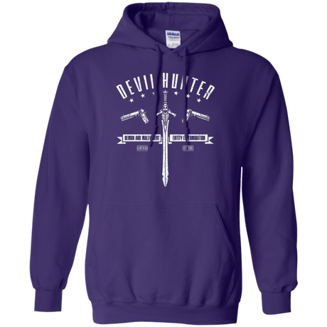 Sweatshirts Purple / Small Devil hunter Pullover Hoodie