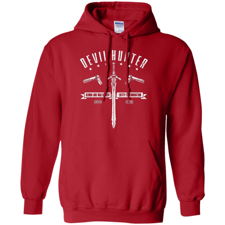 Sweatshirts Red / Small Devil hunter Pullover Hoodie