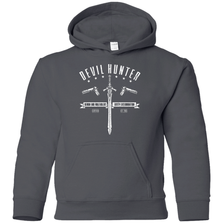 Sweatshirts Charcoal / YS Devil hunter Youth Hoodie