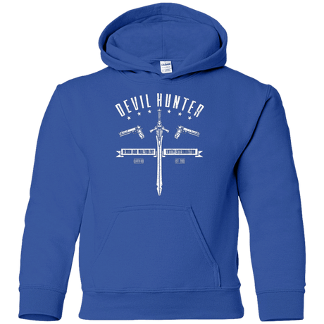 Sweatshirts Royal / YS Devil hunter Youth Hoodie