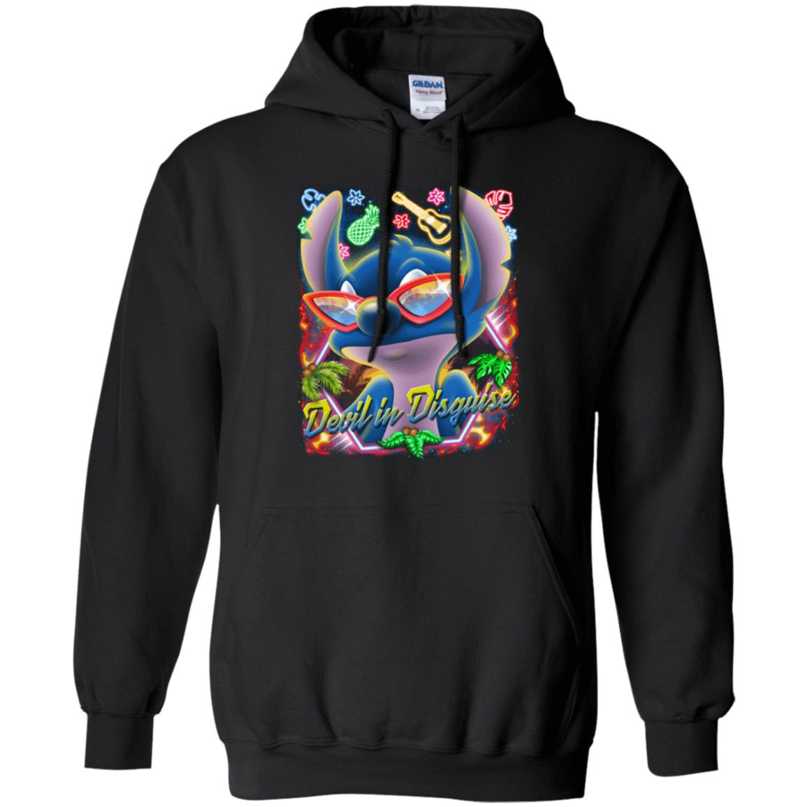 Sweatshirts Black / S Devil in Disguise Pullover Hoodie