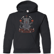 Sweatshirts Black / YS Devious Cat Youth Hoodie