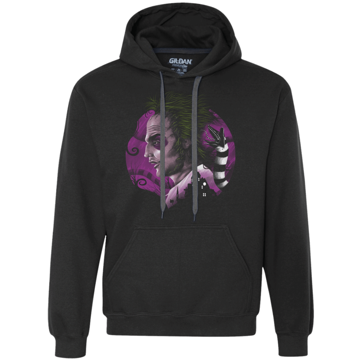 Sweatshirts Black / S Devious Ghost Premium Fleece Hoodie