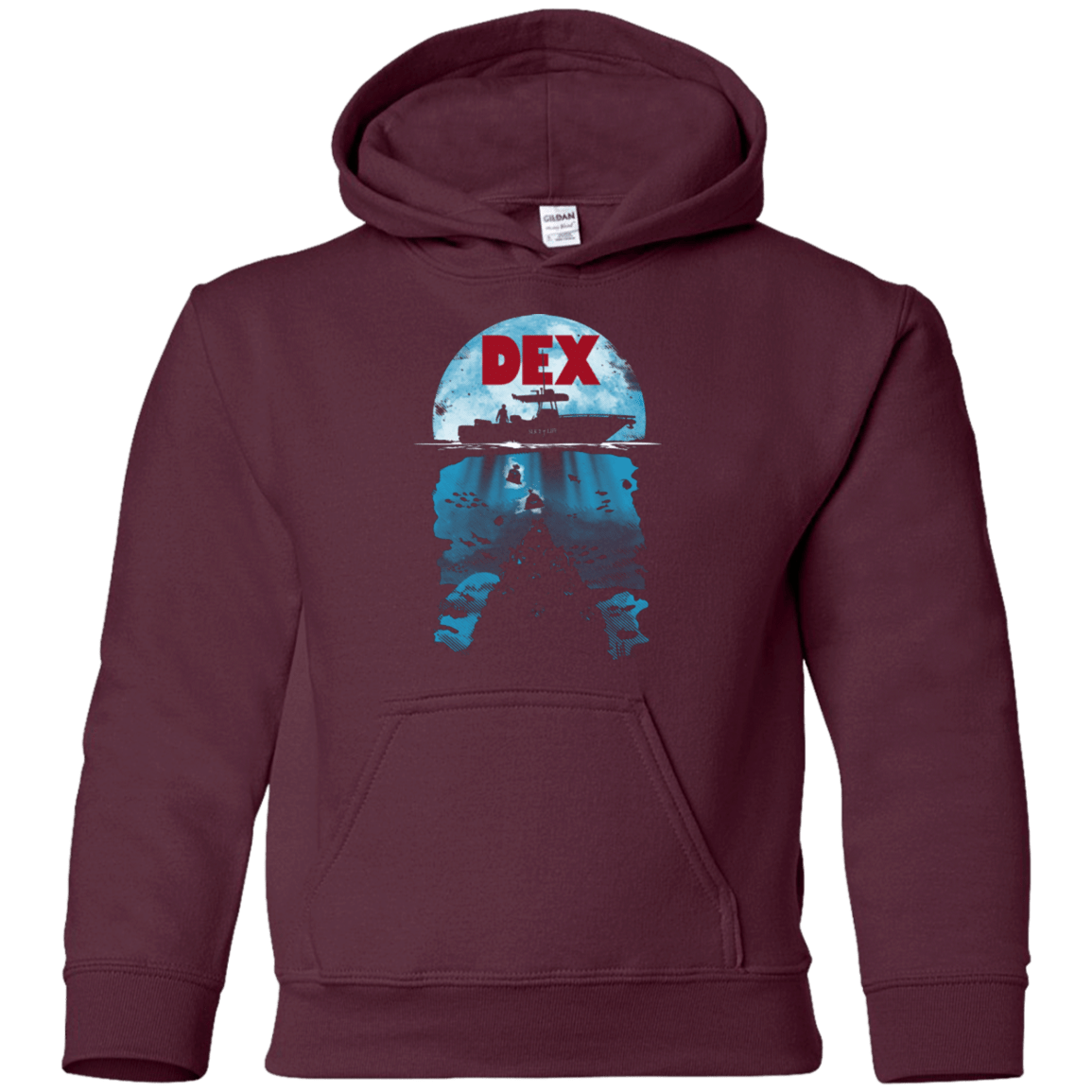 Sweatshirts Maroon / YS Dex Youth Hoodie
