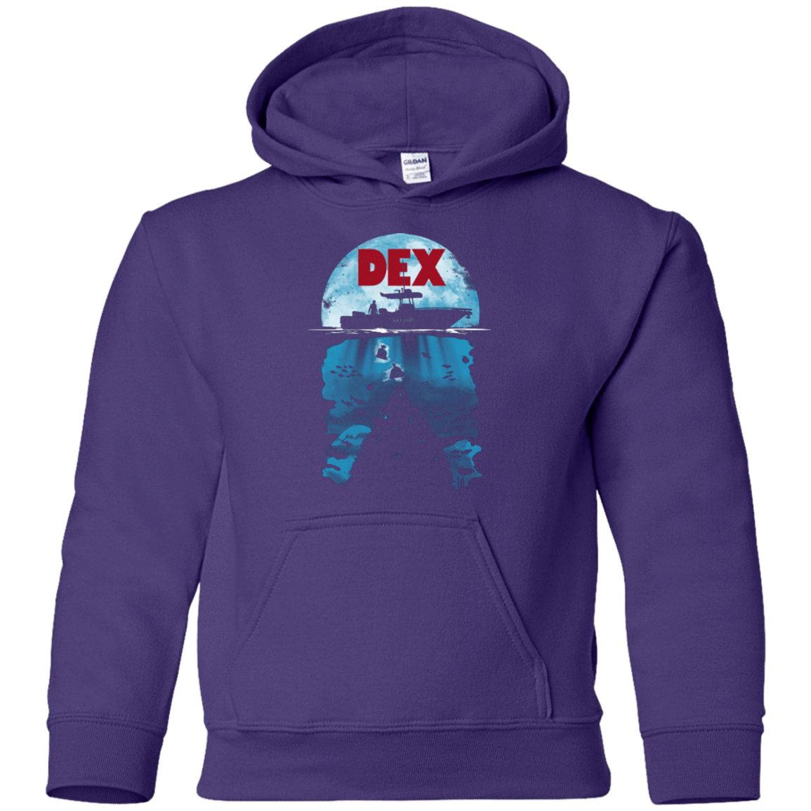 Sweatshirts Purple / YS Dex Youth Hoodie