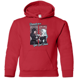 Sweatshirts Red / YS Diamonds are a Girl's Best Friend Youth Hoodie