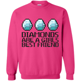 Sweatshirts Heliconia / Small Diamonds Are A Girls Best Friend Crewneck Sweatshirt