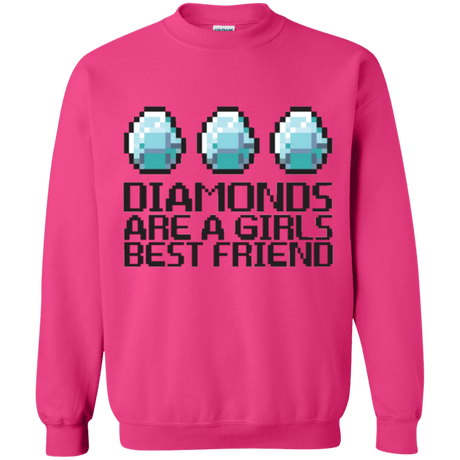 Sweatshirts Heliconia / Small Diamonds Are A Girls Best Friend Crewneck Sweatshirt