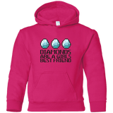 Sweatshirts Heliconia / YS Diamonds Are A Girls Best Friend Youth Hoodie