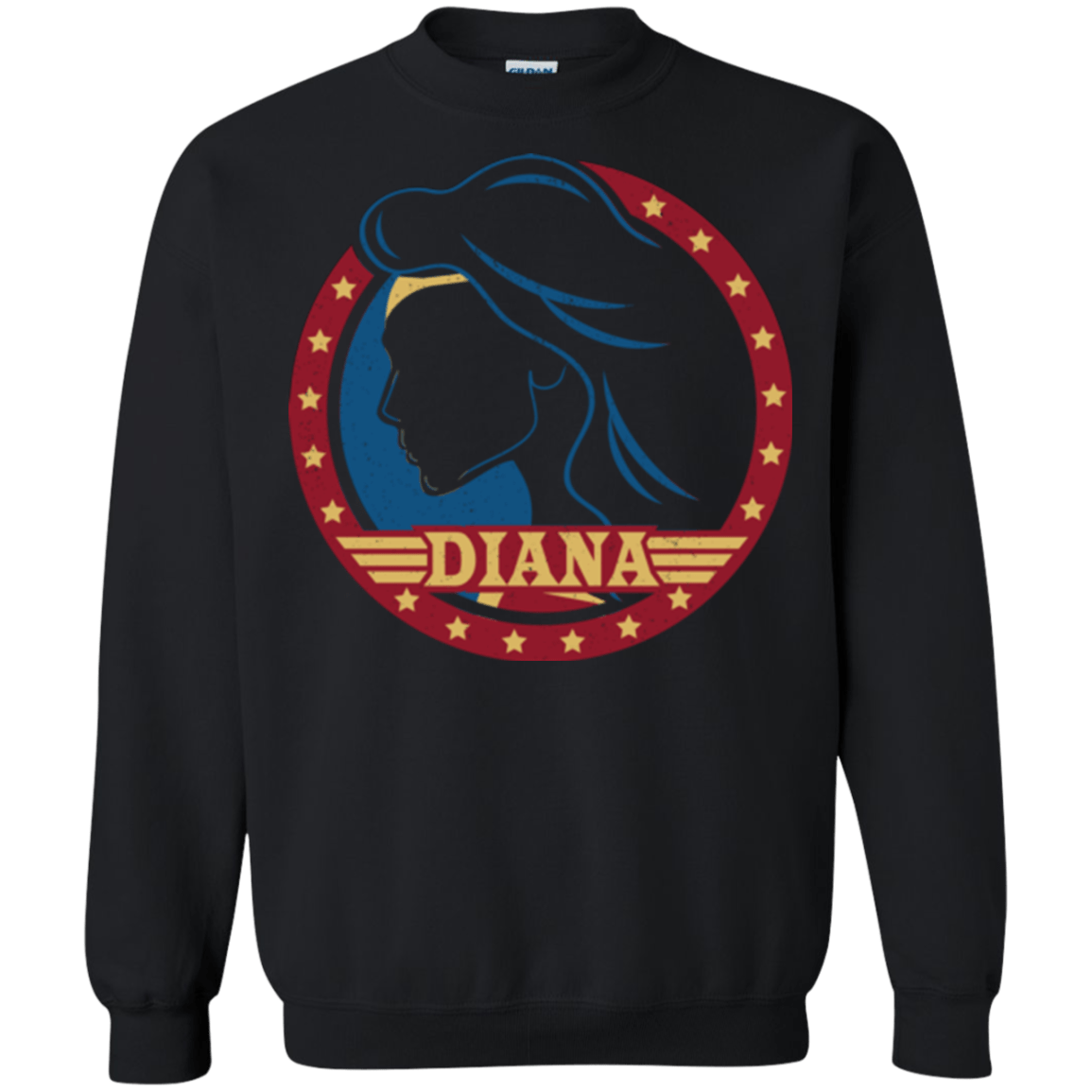 Sweatshirts Black / S Diana Crewneck Sweatshirt