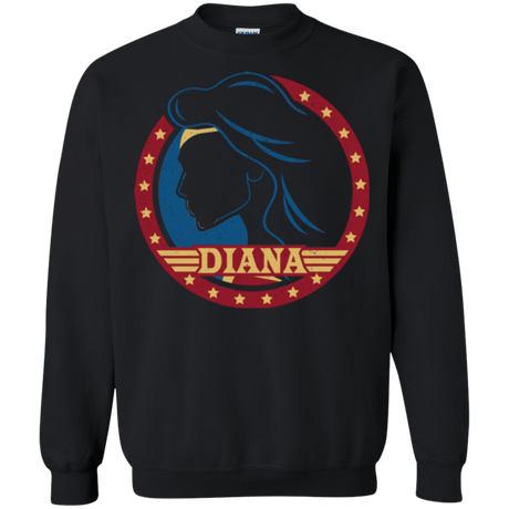 Sweatshirts Black / S Diana Crewneck Sweatshirt