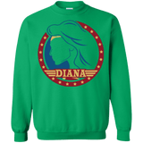 Sweatshirts Irish Green / S Diana Crewneck Sweatshirt