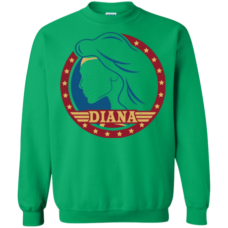 Sweatshirts Irish Green / S Diana Crewneck Sweatshirt