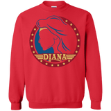Sweatshirts Red / S Diana Crewneck Sweatshirt