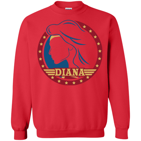 Sweatshirts Red / S Diana Crewneck Sweatshirt