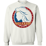 Sweatshirts White / S Diana Crewneck Sweatshirt